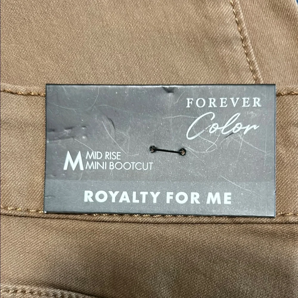 Royalty For Me Light Brown (Almond) Jeans - Picture 5 of 9